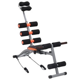 Gossi aparat pentru abdomene in forma de l cu corzi elastice