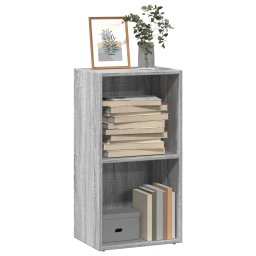 Gossi biblioteca, gri sonoma, 40x30x77 cm, lemn prelucrat