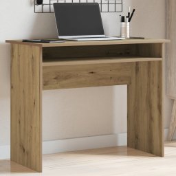 Gossi birou, stejar artizanal, 90x50x74 cm, lemn prelucrat