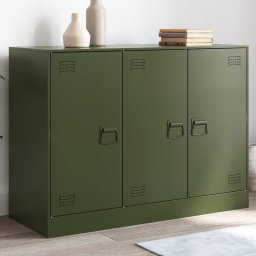 Gossi bufeta verde maslina 99x39x73 cm otel