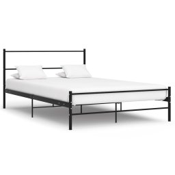 Gossi cadru de pat, negru, 140 x 200 cm, metal