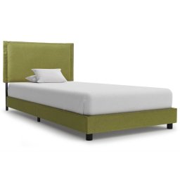 Gossi cadru de pat, verde, 90 x 200 cm, material textil