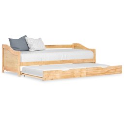 Gossi cadru pat canapea, extensibil, 90 x 200 cm, lemn de pin