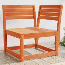 Gossi canapea coltar de gradina, maro ceruit, 73x73x78 cm, lemn pin