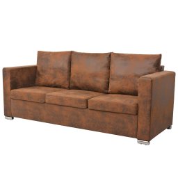 Gossi canapea cu 3 locuri, 191 x 73 x 82 cm, velur