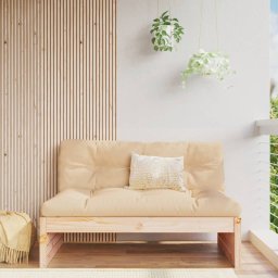 Gossi canapea de mijloc de gradina, 120x80 cm, lemn masiv pin