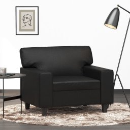 Gossi canapea de o persoana, 60 cm, piele ecologica