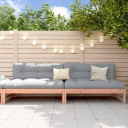 Gossi canapele de mijloc gradina 2 buc. 120x80cm lemn masiv douglas
