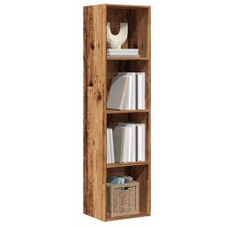 Gossi dulap cu carti/dulap tv lemn vechi 36x30x143cm lemn prelucrat