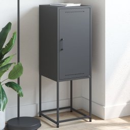 Gossi dulap inalt, antracit, 36x39x107 cm, otel