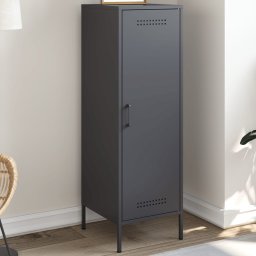 Gossi dulap inalt, antracit, 36x39x123 cm, otel