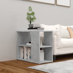 Gossi dulap lateral, gri beton, 60x30x50 cm, pal