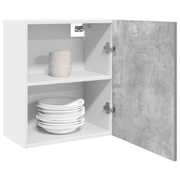 Gossi dulap suspendat, gri beton, 50 x 31 x 60 cm, pal