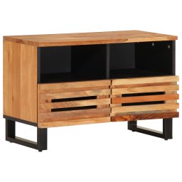 Gossi dulap tv, 70x34x46 cm, lemn masiv de acacia