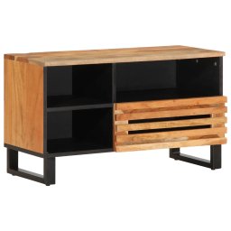 Gossi dulap tv, 80x34x46 cm, lemn masiv de acacia