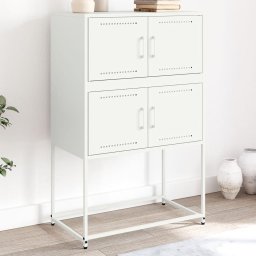 Gossi dulap, alb, 68,5x38,5x107 cm, otel