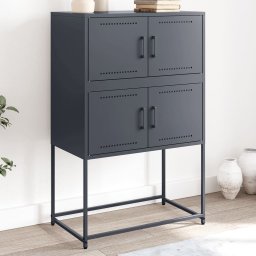 Gossi dulap, antracit, 68,5x38,5x107 cm, otel