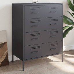 Gossi dulap, antracit, 68x39x89 cm, otel