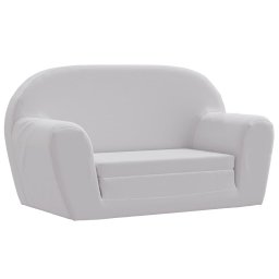 Gossi fotoliu extensibil pentru copii, gri deschis