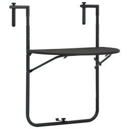 Gossi masa balcon suspendata maro 60x64x83,5 cm plastic aspect ratan