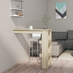 Gossi masa bar de perete stejar sonoma 102x45x103,5 cm lemn compozit