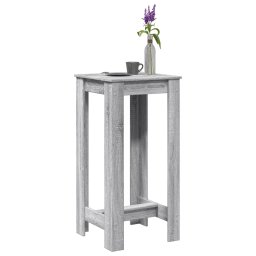 Gossi masa bar, gri sonoma, 51x50x103,5 cm, lemn prelucrat