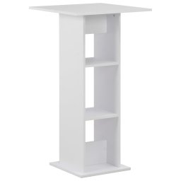 Gossi masa de bar, alb, 60 x 60 x 110 cm
