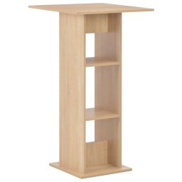 Gossi masa de bar, stejar, 60 x 60 x 110 cm