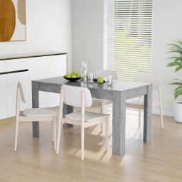 Gossi masa de bucatarie, gri, 140x74,5x76 cm, pal