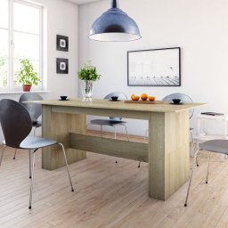 Gossi masa de bucatarie, stejar sonoma, 180 x 90 x 76 cm, pal