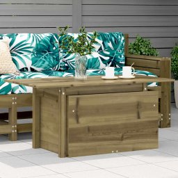 Gossi masa de gradina, 100x50x75 cm, lemn impregnat de pin