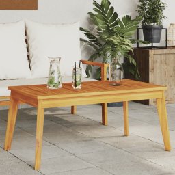 Gossi masa de gradina, 100x55x45 cm, lemn masiv de acacia