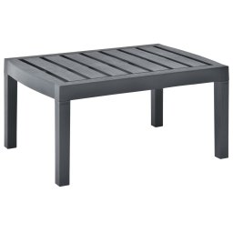 Gossi masa de gradina, antracit, 78 x 55 x 38 cm, plastic