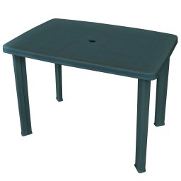 Gossi masa de gradina, verde, 101 x 68 x 72 cm, plastic