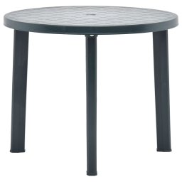 Gossi masa de gradina, verde, 89 cm, plastic