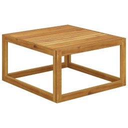 Gossi masuta de cafea, 68x68x29 cm, lemn masiv de acacia