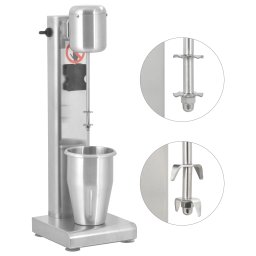 Gossi mixer de milkshake, 1 l, otel inoxidabil