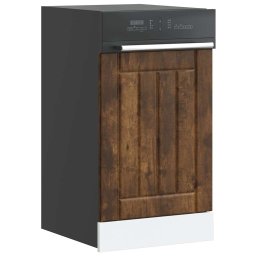 Gossi panou pentru masina spalat vase "lucca" lemn stejar afumat