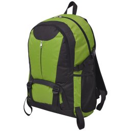 Gossi rucsac pentru drumetii, 40 l, negru si verde
