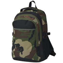 Gossi rucsac pentru scoala 40 l, negru si camuflaj