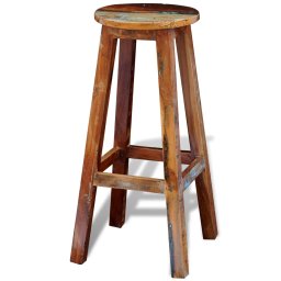 Gossi scaun de bar, lemn masiv reciclat
