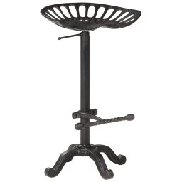 Gossi scaun de bar, negru, fonta
