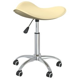 Gossi scaun de birou, crem, piele ecologica
