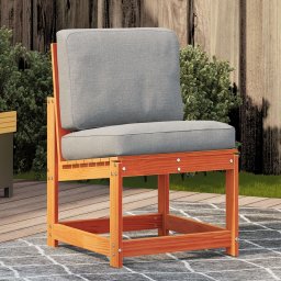Gossi scaun de gradina, maro ceruit, 50,5x55x77 cm, lemn masiv de pin