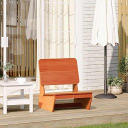 Gossi scaun de gradina, maro ceruit, 60x64x70,5 cm, lemn masiv de pin