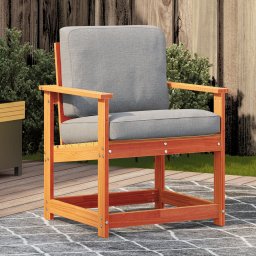 Gossi scaun de gradina, maro ceruit, 62x56x77 cm, lemn masiv de pin