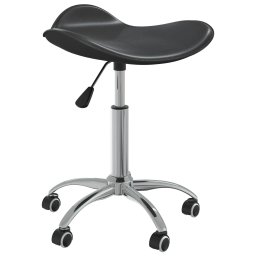Gossi scaun de salon spa, negru, piele ecologica