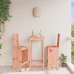 Gossi scaune de bar, 2 buc., 40x42x120 cm, lemn masiv douglas
