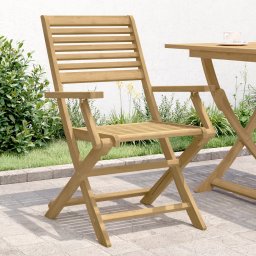 Gossi scaune gradina pliante 4 buc 54,5x61,5x86,5cm lemn masiv acacia