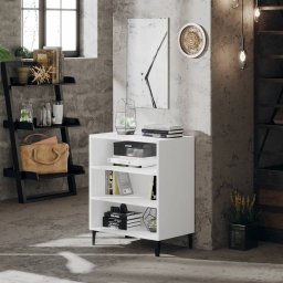 Gossi servanta, alb, 57x35x70 cm, pal